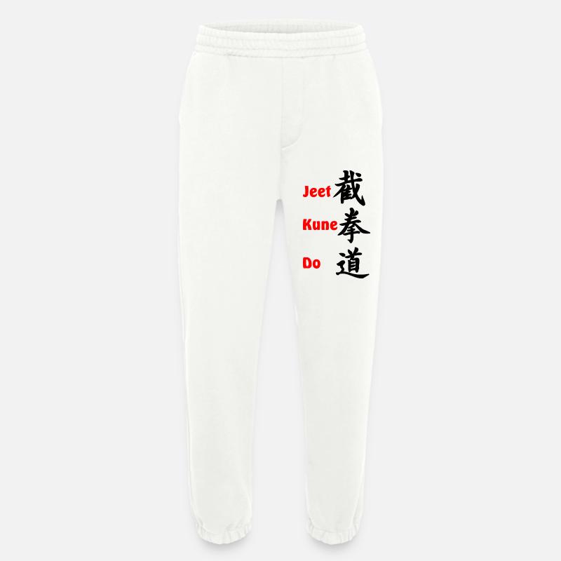 Jeet kun do rot geschrieben - Heavyweight Jogginghose - made by SPREAD - OFF WHITE