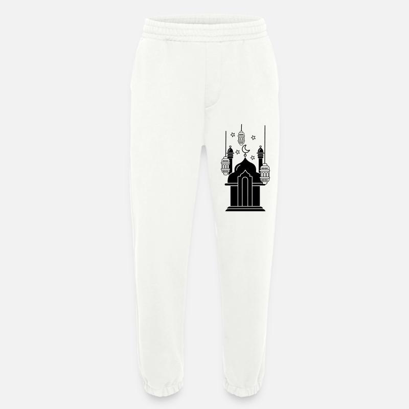 Moschee Lichter und Sterne - Heavyweight Jogginghose - made by SPREAD  - OFF WHITE