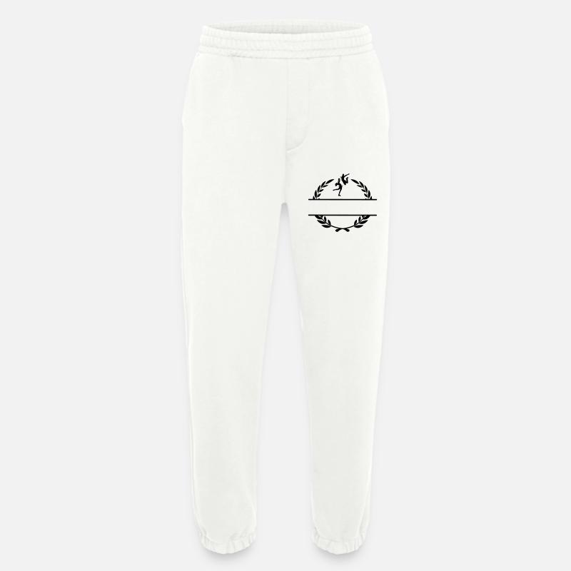 Eistanz oder Eiskunstlauf im Lorbeerkranz - Heavyweight Jogginghose - made by SPREAD  - OFF WHITE