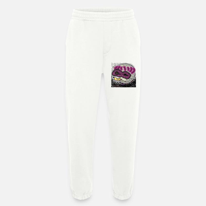 Comic man - Heavyweight Jogging Pants - made by SPREAD - OFF WHITE