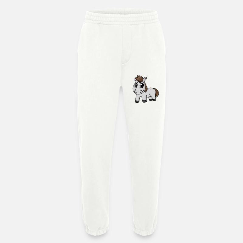 Pferd - Heavyweight Jogginghose - made by SPREAD  - OFF WHITE
