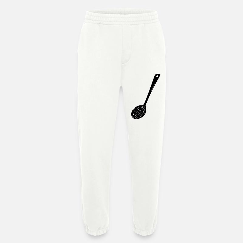 Transparentes Schlitzbild - Heavyweight Jogginghose - made by SPREAD  - OFF WHITE