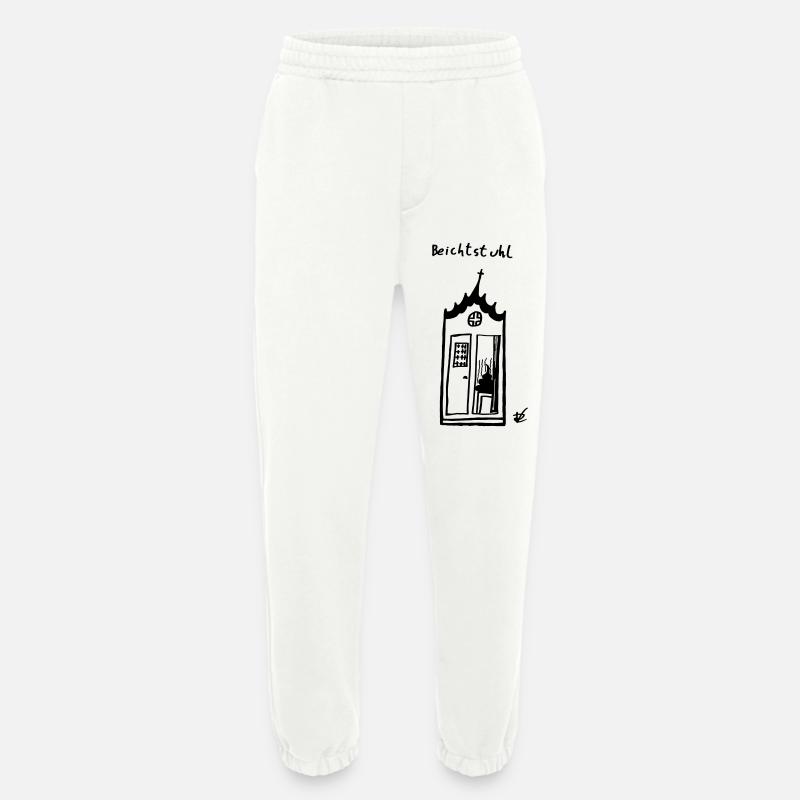 Beichtstuhl - Heavyweight Jogginghose - made by SPREAD  - OFF WHITE