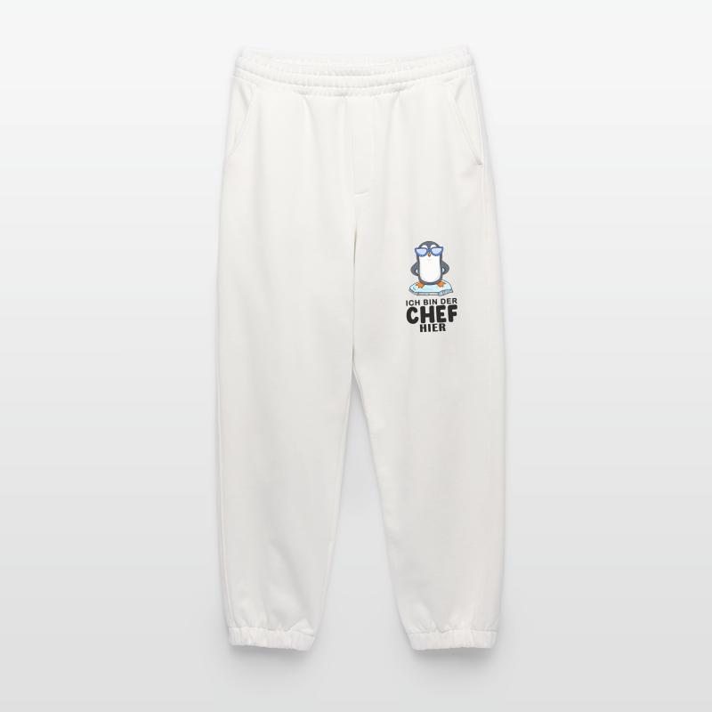 cooler Pinguin Chef Spruch Heavyweight Jogginghose - made by SPREAD 