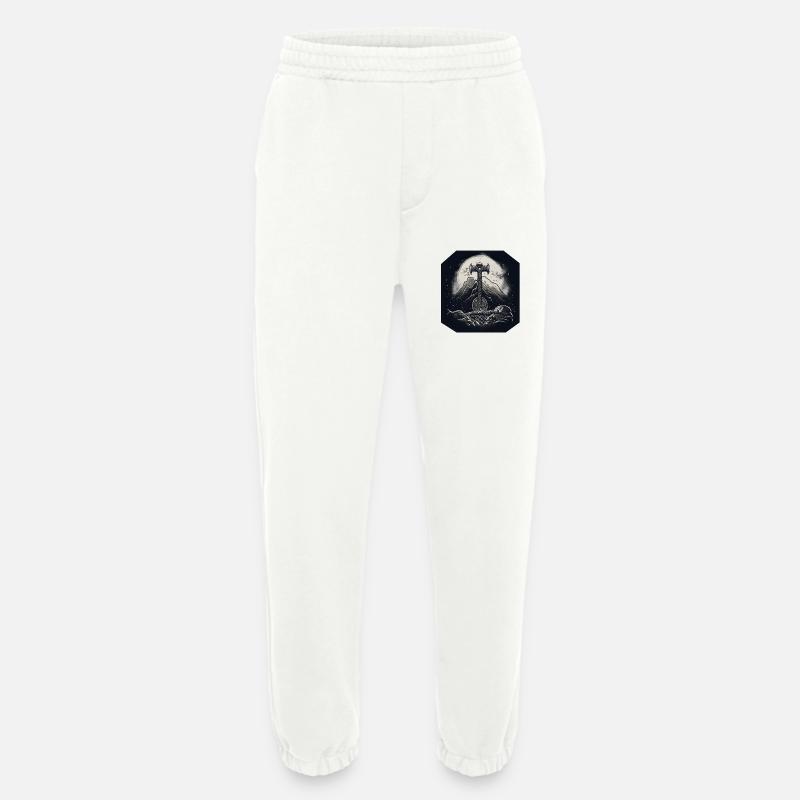 Mjölnir - Heavyweight Jogging Pants - made by SPREAD  - OFF WHITE
