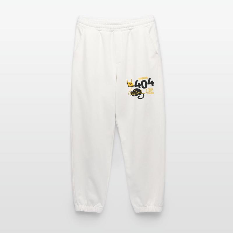 Error 404 Page Not Found Heavyweight Jogging Pants - made by SPREAD 