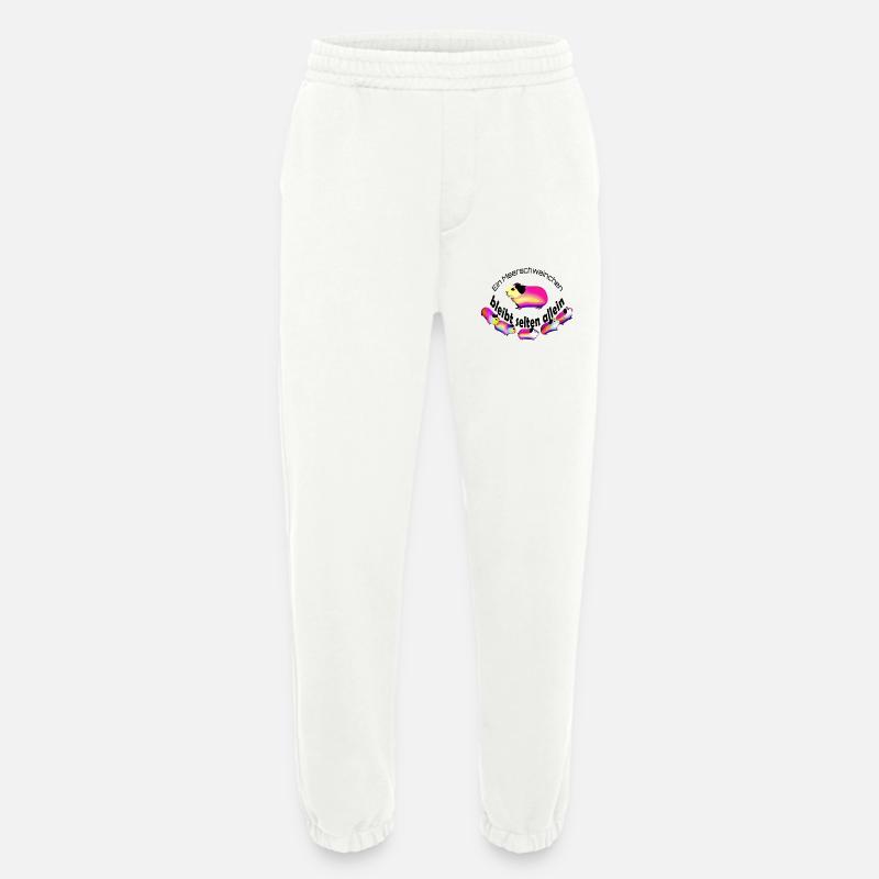 Bunte Meerschweinchen Statement  - Heavyweight Jogginghose - made by SPREAD  - OFF WHITE