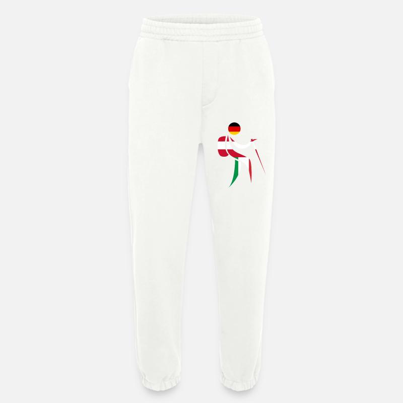 Alpenüberquerung E5 Wandern - Heavyweight Jogginghose - made by SPREAD - OFF WHITE