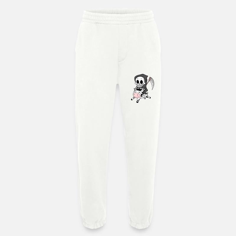 Sensenmann Kuh - Heavyweight Jogginghose - made by SPREAD  - OFF WHITE