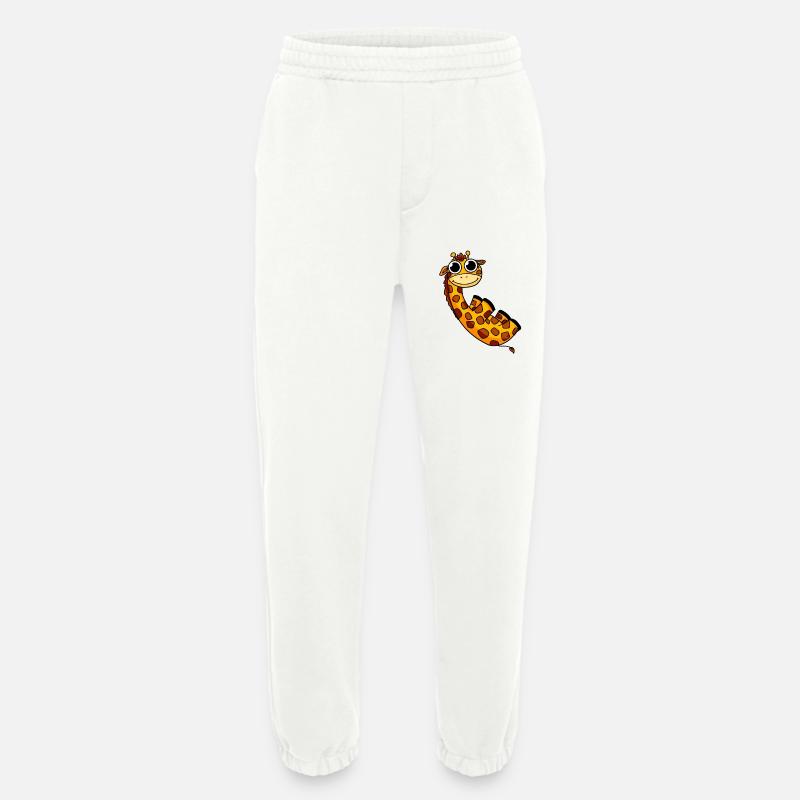 Giraffe Safari - Heavyweight Jogginghose - made by SPREAD  - OFF WHITE