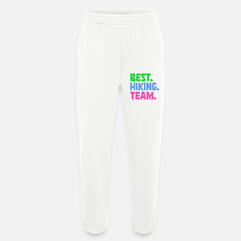 Déclaration de randonnée Randonnées Randonnées Escalade - Pantalon de jogging bio épais fabriqué en UE - OFF WHITE