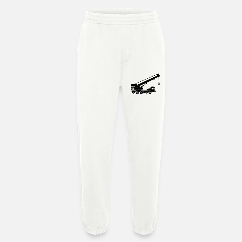 Kranwagen oder Abschleppwagen - Heavyweight Jogginghose - made by SPREAD  - OFF WHITE
