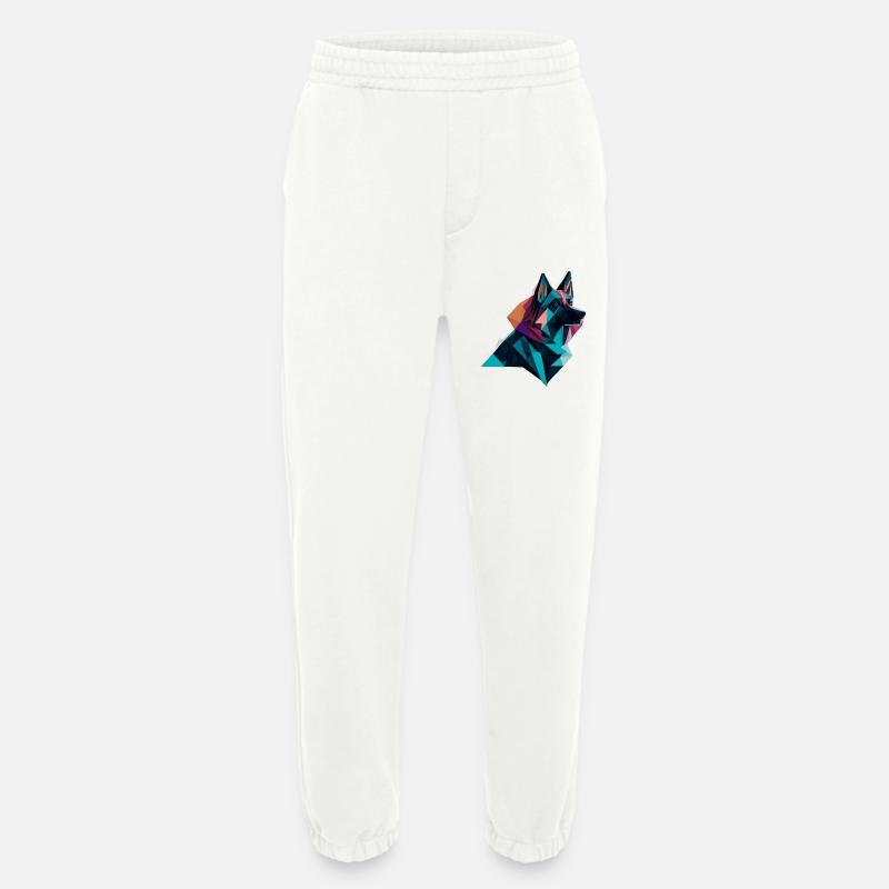 Schäferhund - Heavyweight Jogginghose - made by SPREAD  - OFF WHITE