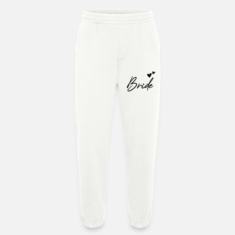 BRIDE Junggesellenabschied - Heavyweight Jogginghose - made by SPREAD  - OFF WHITE