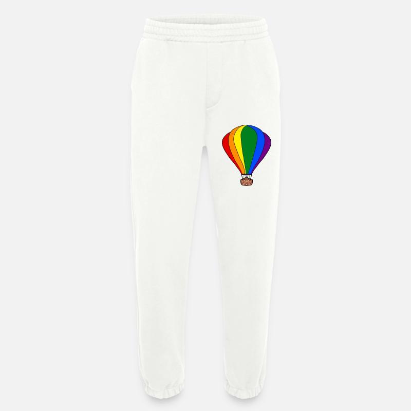 Regenbogen-Ballon - Heavyweight Jogginghose - made by SPREAD  - OFF WHITE