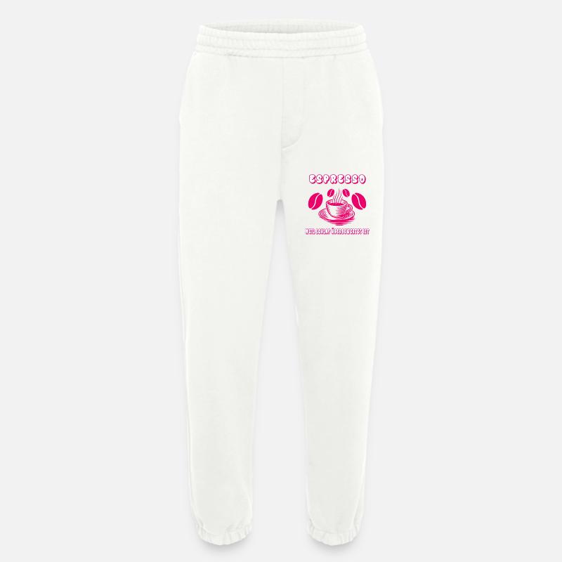 Espresso Design - Heavyweight Jogginghose - made by SPREAD  - OFF WHITE