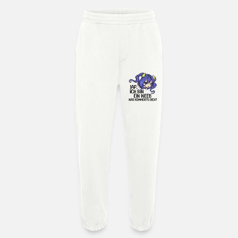 Comic Mädchen Anime Mangastyle Manga Statement - Heavyweight Jogginghose - made by SPREAD  - OFF WHITE