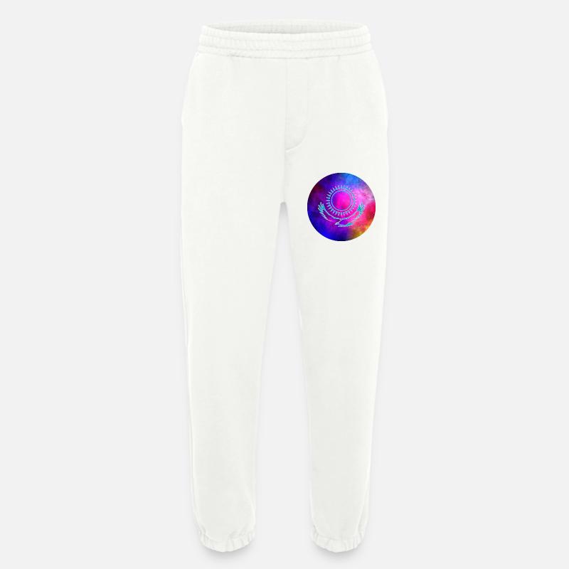 Kasachstan Galaxie Geschenk - Heavyweight Jogginghose - made by SPREAD  - OFF WHITE