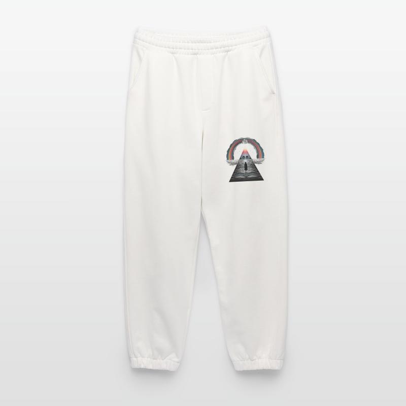 Rainbow Pyramid Moonlight Tango Dodgy Heavyweight Jogging Pants - made by SPREAD 