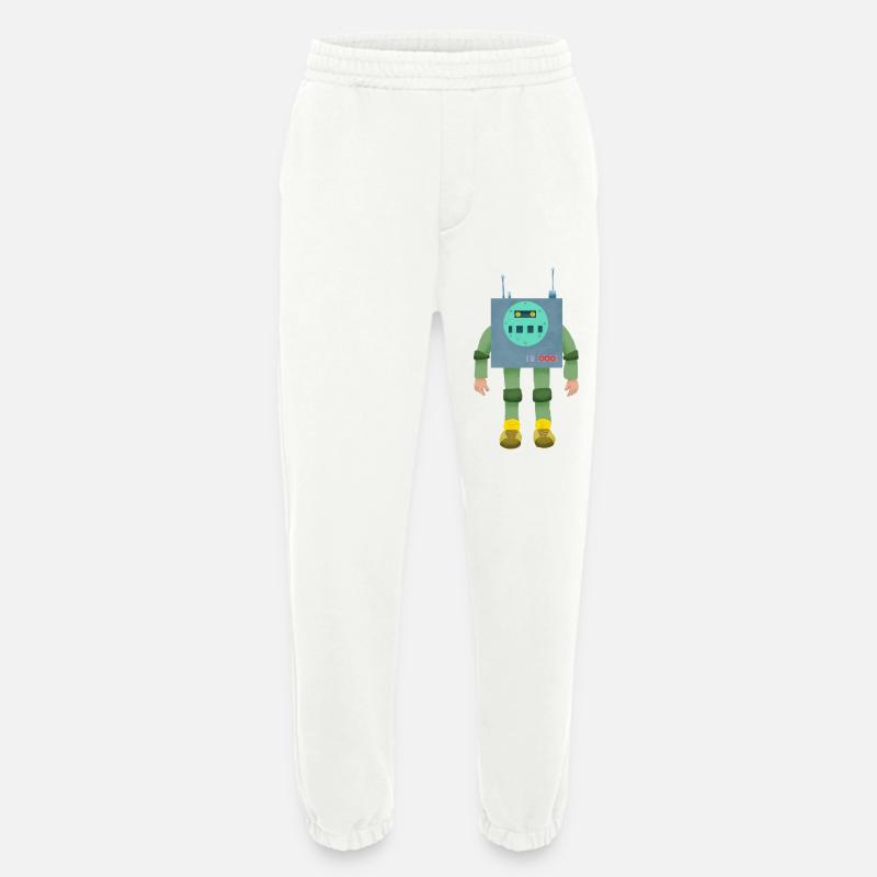 Robo-Junge - Heavyweight Jogginghose - made by SPREAD  - OFF WHITE
