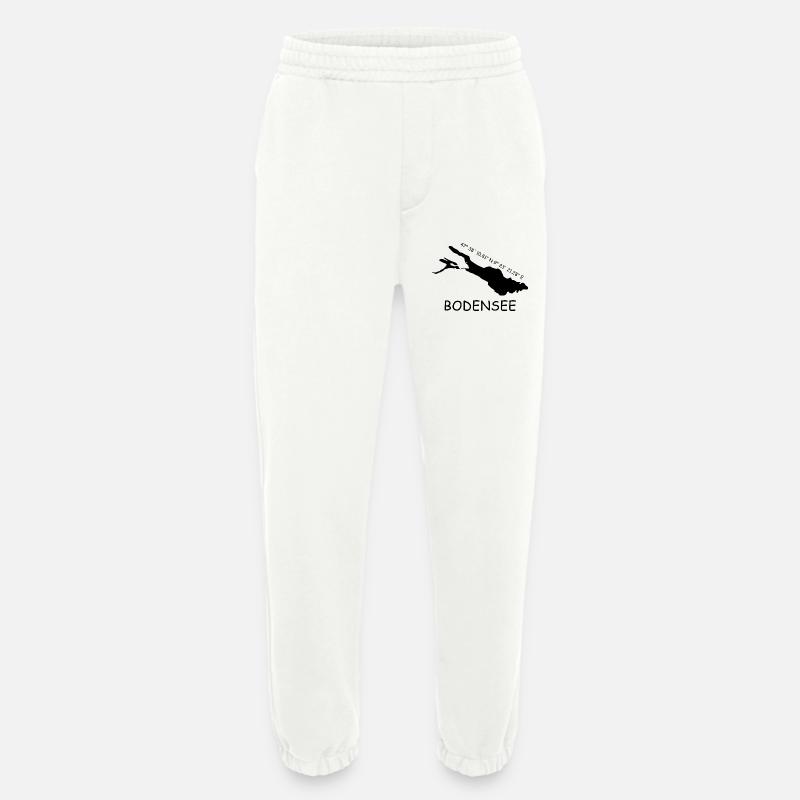 Bodensee Koordinaten - Heavyweight Jogginghose - made by SPREAD  - OFF WHITE