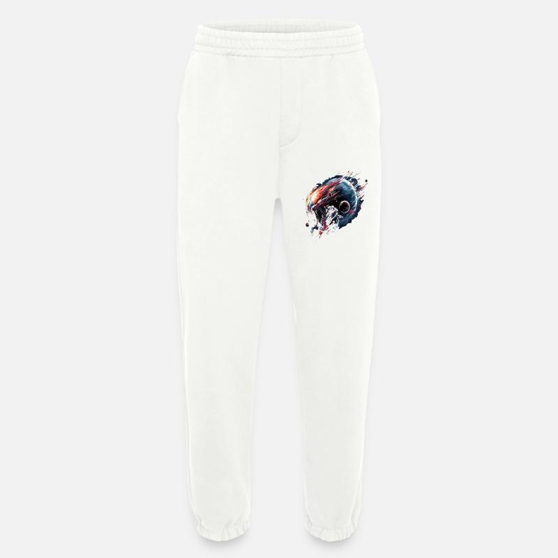 Alien Creature Planet Sci-Fi - Heavyweight Jogging Pants - made by SPREAD - OFF WHITE
