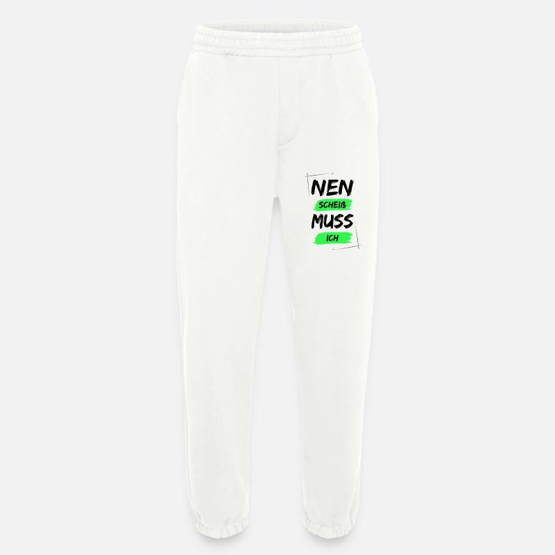 Nen scheiß muss ich - Heavyweight Jogginghose - made by SPREAD  - OFF WHITE