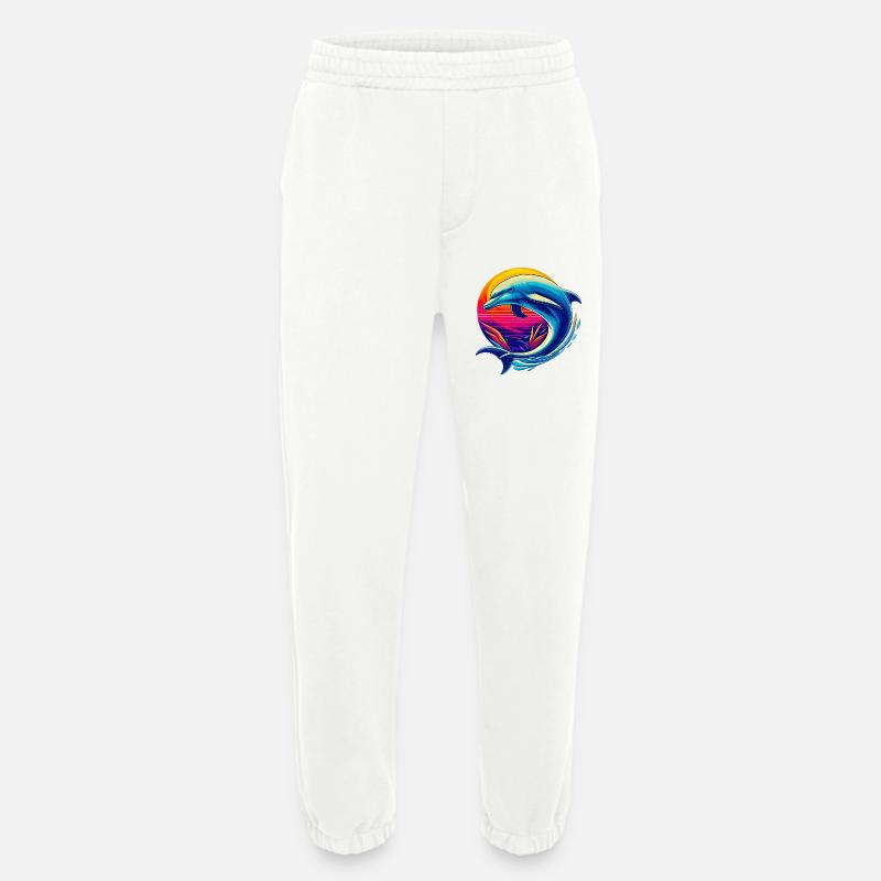 Delfin - Heavyweight Jogginghose - made by SPREAD  - OFF WHITE