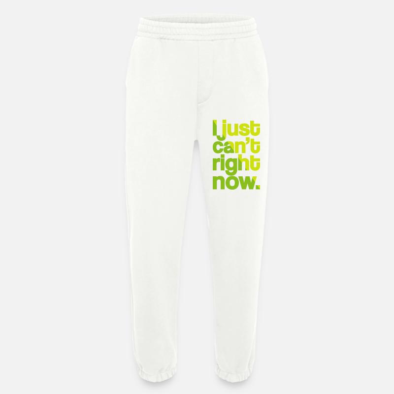 Geht einfach nicht (dunkel) - Heavyweight Jogginghose - made by SPREAD  - OFF WHITE