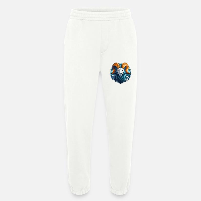 Widder Mascotchen - Heavyweight Jogginghose - made by SPREAD  - OFF WHITE