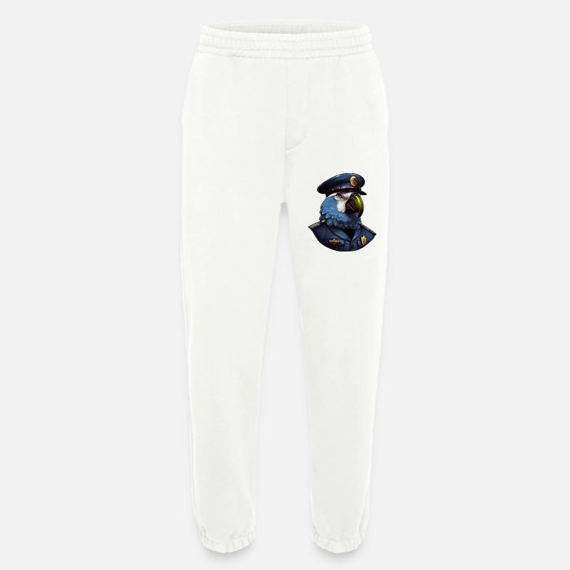 Polizei Papagei - Heavyweight Jogginghose - made by SPREAD  - OFF WHITE