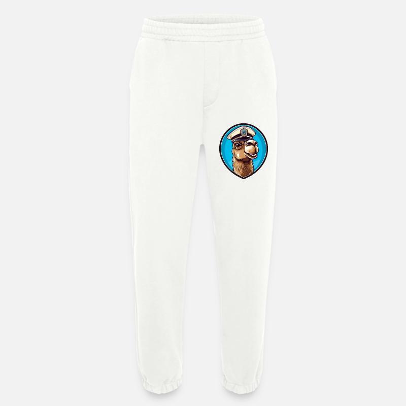 Kamel Polizei - Heavyweight Jogginghose - made by SPREAD  - OFF WHITE