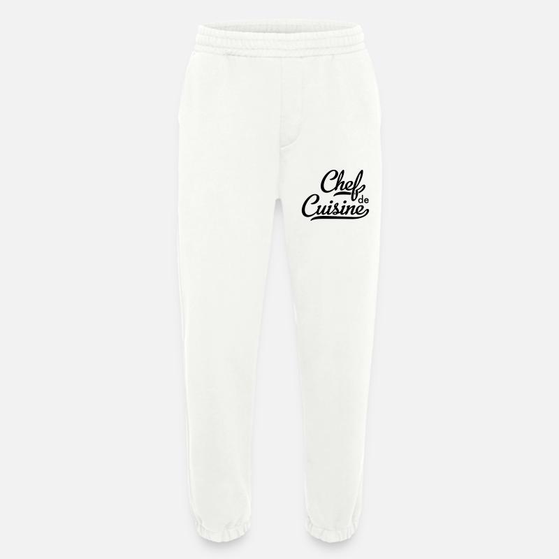 Chef de Cuisine - Heavyweight Jogging Pants - made by SPREAD  - OFF WHITE