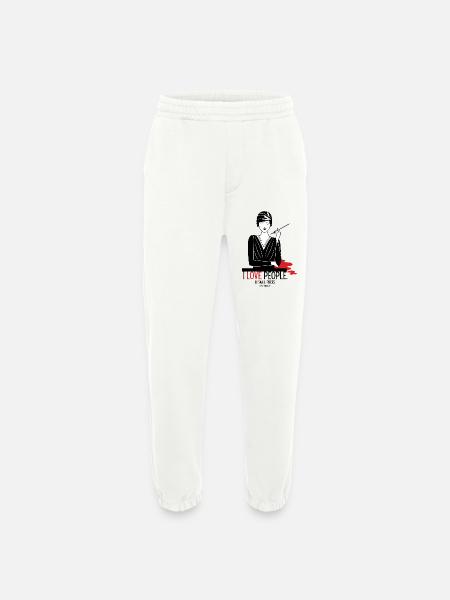 Philanthropie - Pantalon de jogging bio épais fabriqué en UE - OFF WHITE