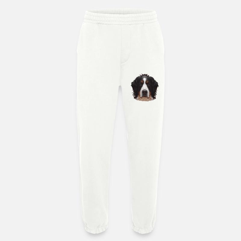 süße Geschenke, Berner Sennen Hund - Heavyweight Jogginghose - made by SPREAD  - OFF WHITE