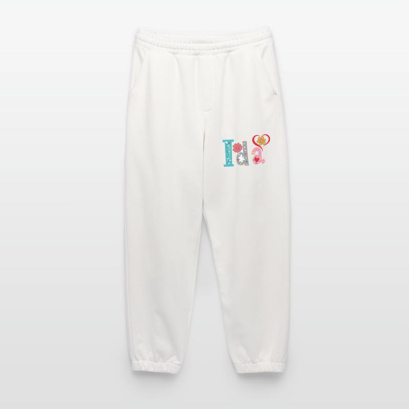 Personalized Ida Name Heavyweight Jogging Pants - made by SPREAD 