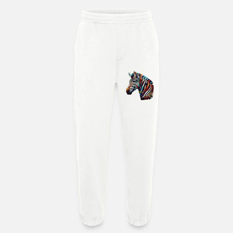 Zebra - Heavyweight Jogginghose - made by SPREAD  - OFF WHITE