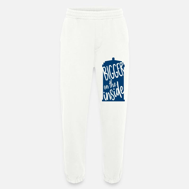 Bigger on the inside - Heavyweight Jogginghose - made by SPREAD  - OFF WHITE