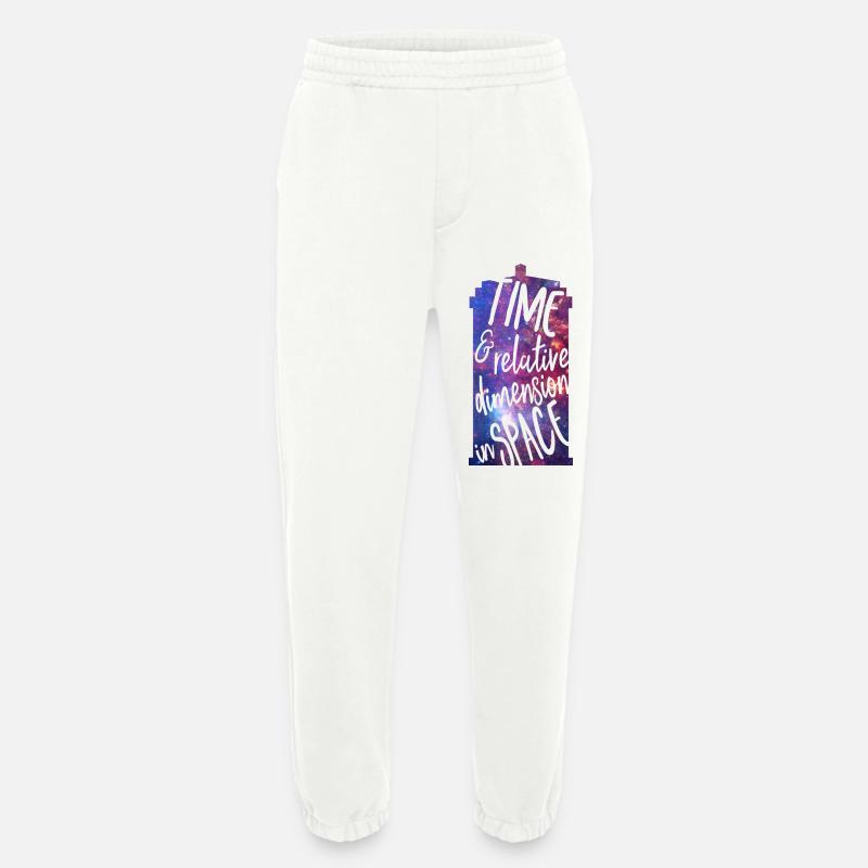 Time and Relative Dimension in Space - Heavyweight Jogginghose - made by SPREAD  - OFF WHITE