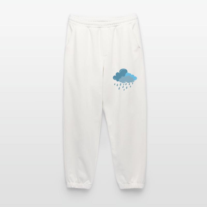 Cloud, Rain, Thunderstorm Heavyweight Jogging Pants - made by SPREAD 