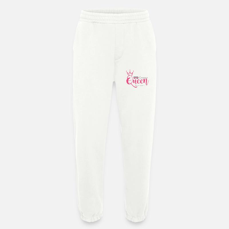 Camper Queen - Heavyweight Jogginghose - made by SPREAD  - OFF WHITE