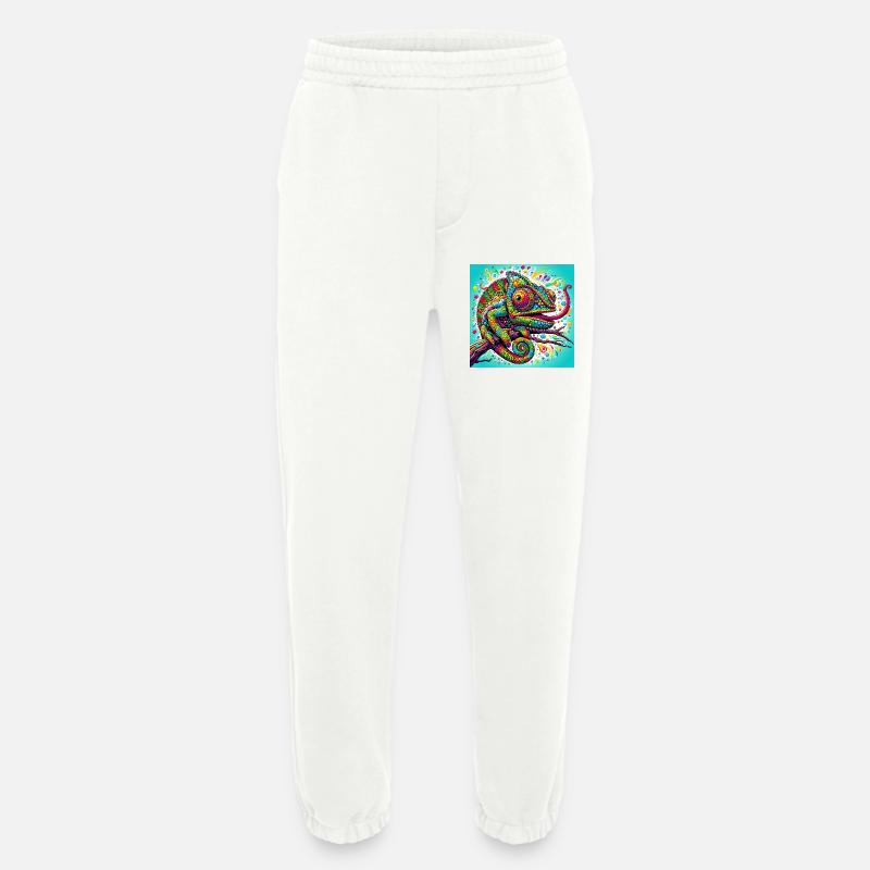 Caméléon - Pantalon de jogging bio épais fabriqué en UE - OFF WHITE