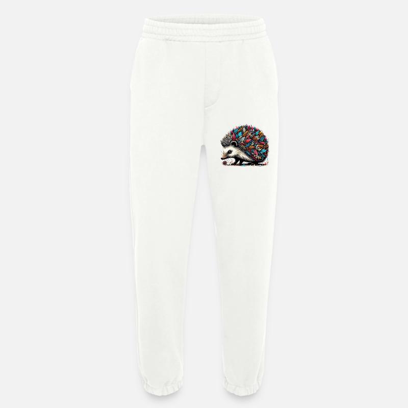 Hedgehog - Heavyweight Jogging Pants - made by SPREAD  - OFF WHITE