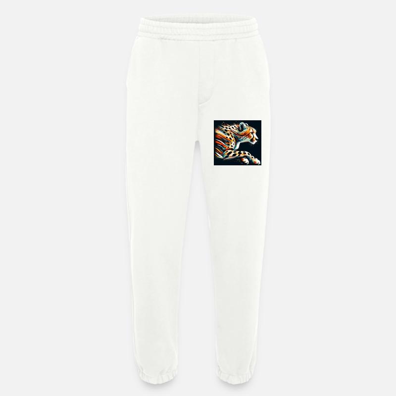 Guépard - Pantalon de jogging bio épais fabriqué en UE - OFF WHITE