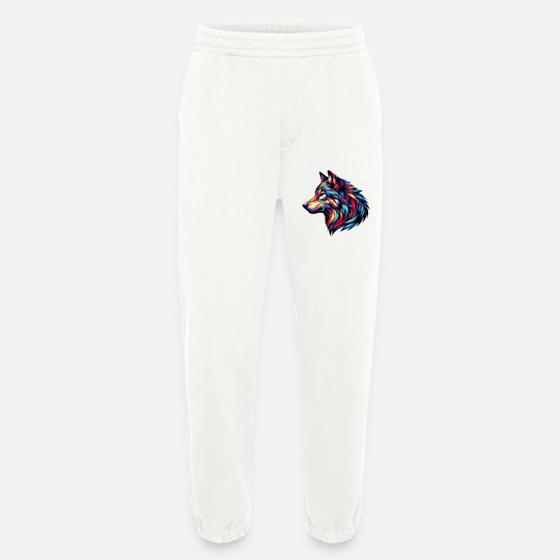 Wolf - Heavyweight Jogginghose - made by SPREAD - OFF WHITE