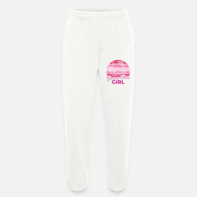Game Developer - Heavyweight Jogging Pants - made by SPREAD  - OFF WHITE
