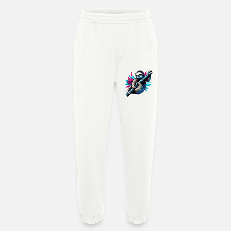 Faultier - Heavyweight Jogginghose - made by SPREAD  - OFF WHITE