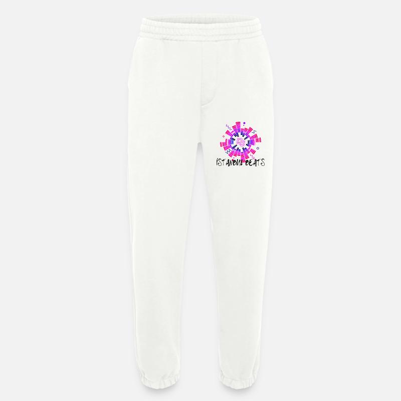 Disco Neon DJ Kreisdesign - Heavyweight Jogginghose - made by SPREAD  - OFF WHITE