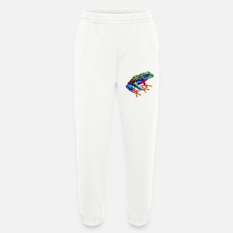Frog - Heavyweight Jogging Pants - made by SPREAD  - OFF WHITE