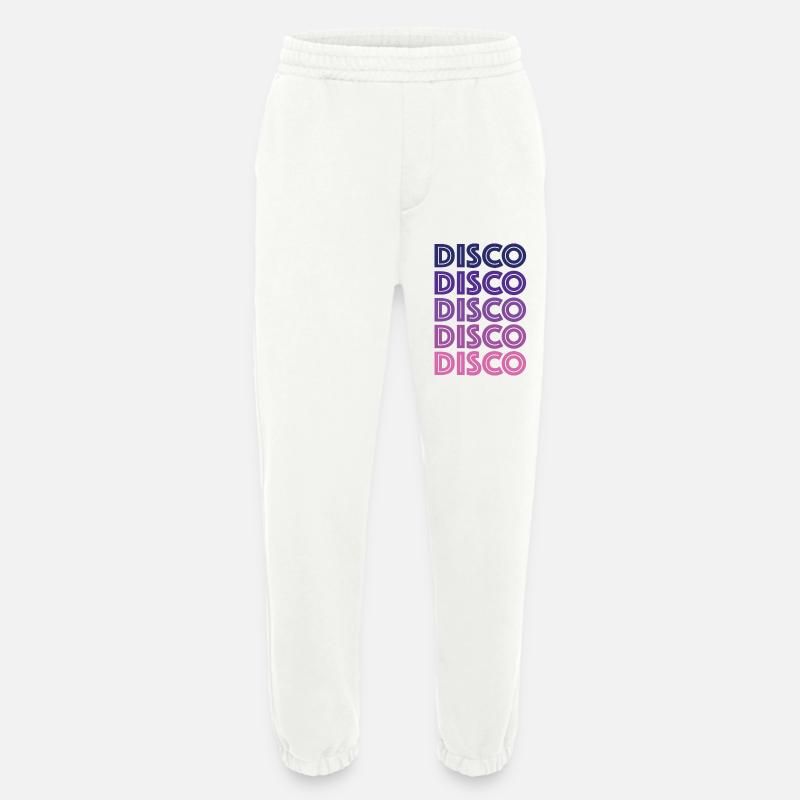 Disco Disco Disco - Heavyweight Jogginghose - made by SPREAD  - OFF WHITE
